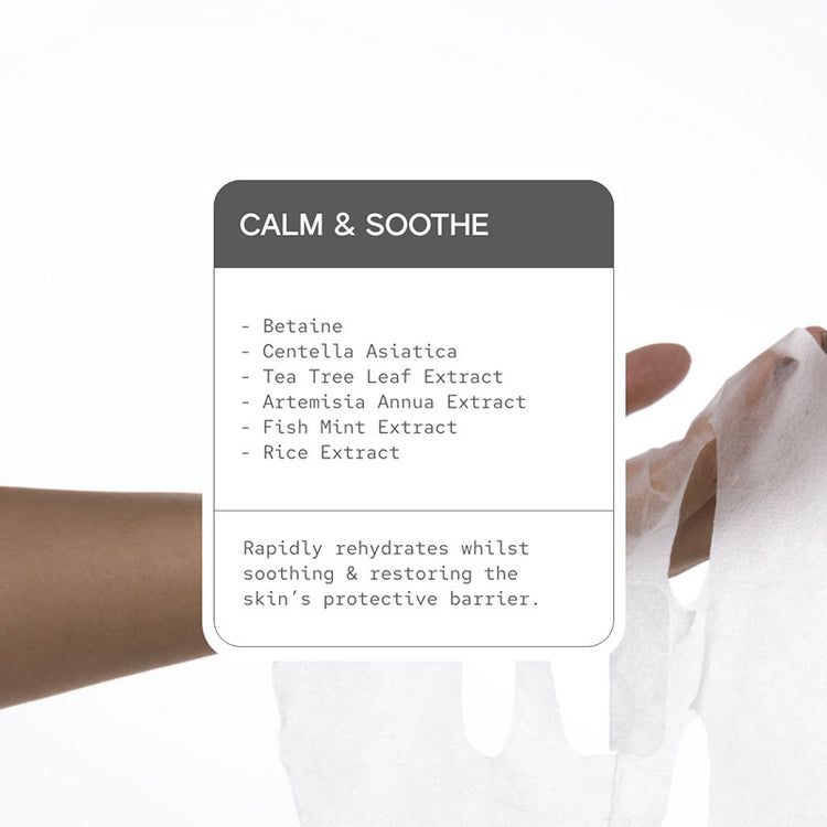 Inskin Co Daily Sheet Mask - Calm & Soothe (30 Pack)