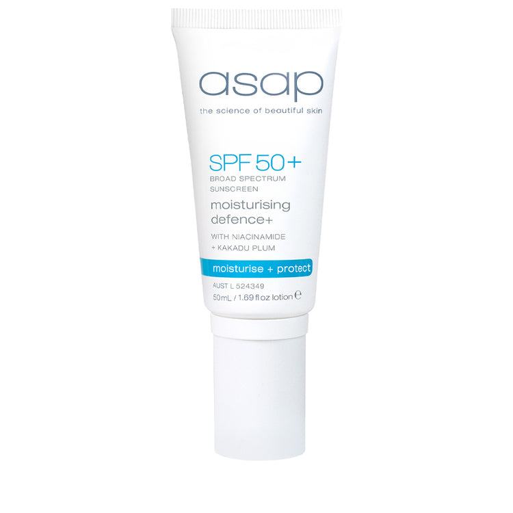ASAP SPF50+ Moisturising Defence+ 50ml