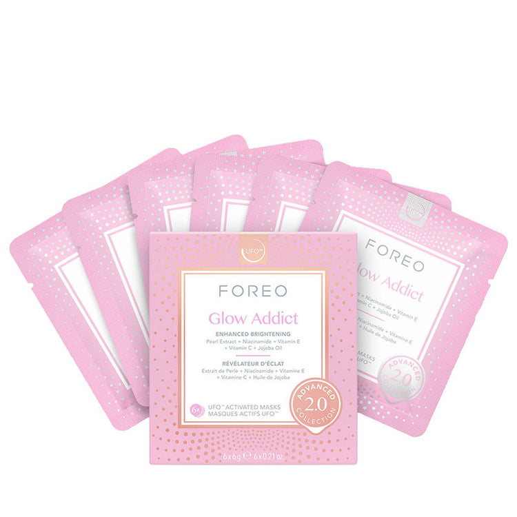 FOREO UFO Masks Glow Addict x6