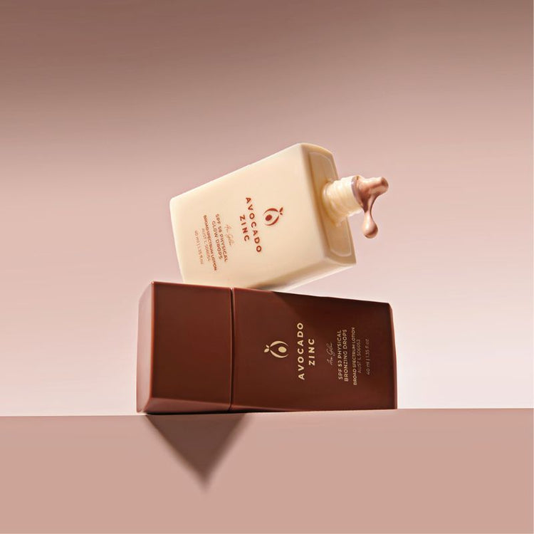 Avocado Zinc SPF50 Physical Bronzing Drops 40ml