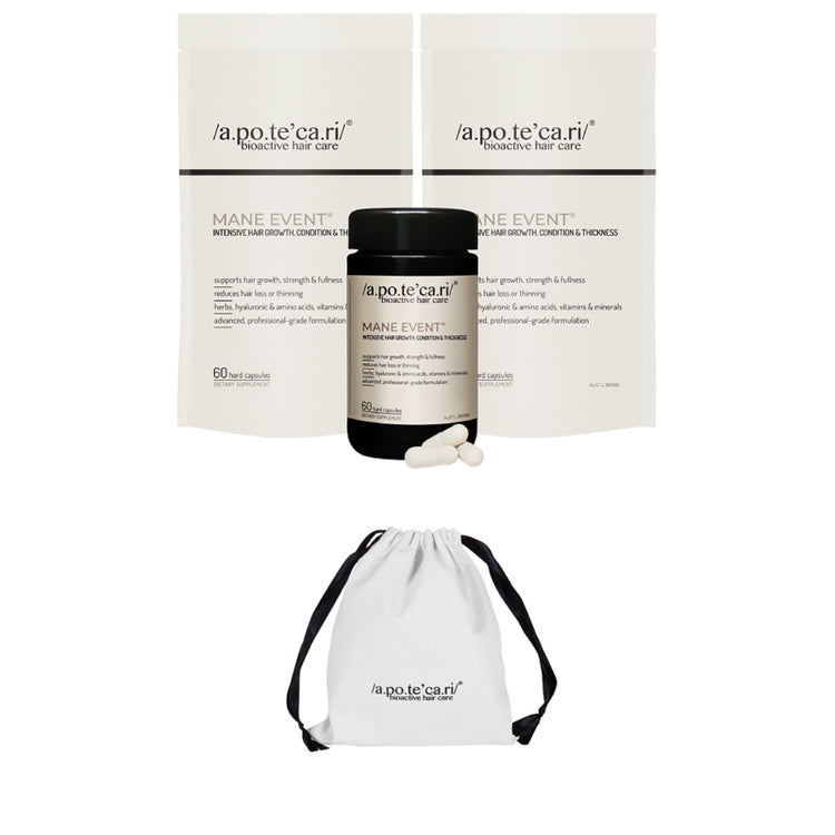 Apotecari Mane Event 90 Day Kit