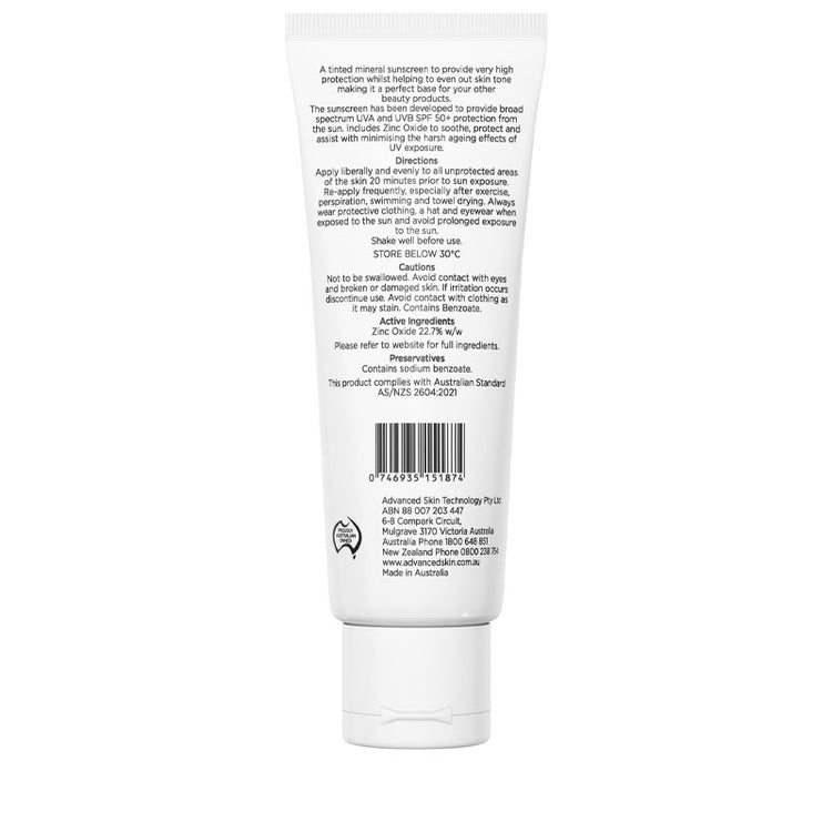Aspect Sun Tinted Physical Sun Protection SPF50+ 75g