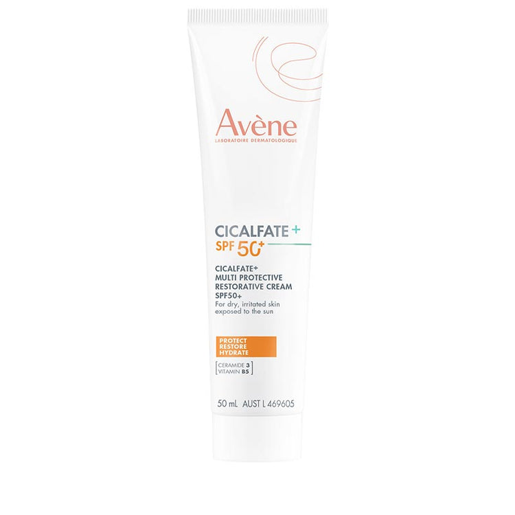 Avene Cicalfate+ Multi Protective Restorative Cream SPF50+ 50ml - For dry, irritated skin