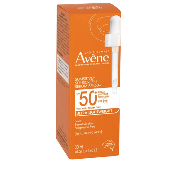 Avene Sunsitive Sunscreen Serum SPF50+ 30ml