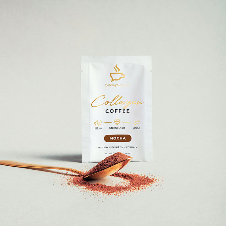 Beforeyouspeak Collagen Coffee - Mocha (7 serves)