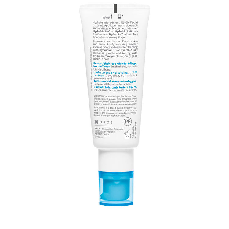 Bioderma Hydrabio Hydrating Gel-Creme Face Moisturiser 40ml