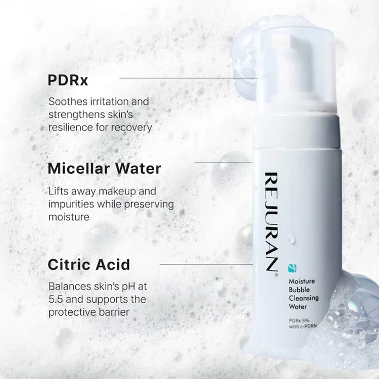 Rejuran Moisture Bubble Cleansing Water 150ml