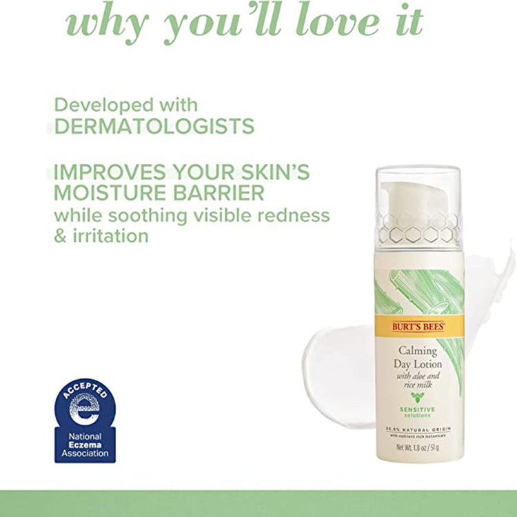 Burts Bees Sensitive Calming Day Lotion 51g
