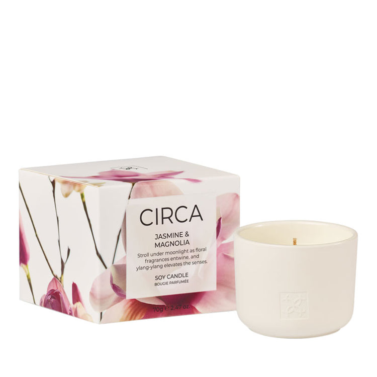 CIRCA Jasmine & Magnolia Soy Candle 70g