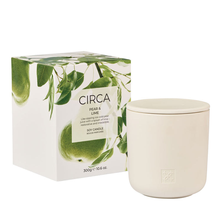 CIRCA Pear & Lime Soy Candle 300g