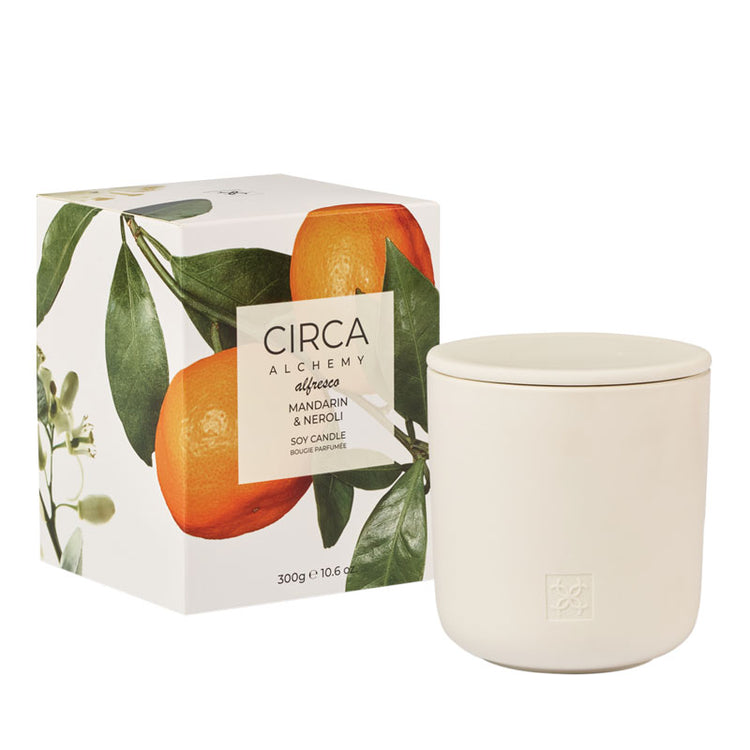 CIRCA Alchemy Mandarin & Neroli Soy Candle 300g