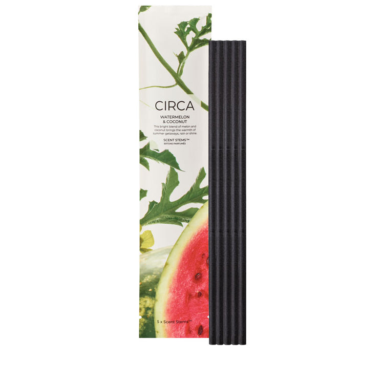 CIRCA Coconut & Watermelon 5 Replacement Scent Stems