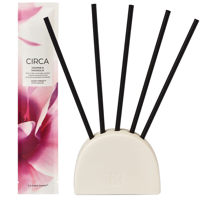 CIRCA Jasmine & Magnolia 5 Replacement Scent Stems