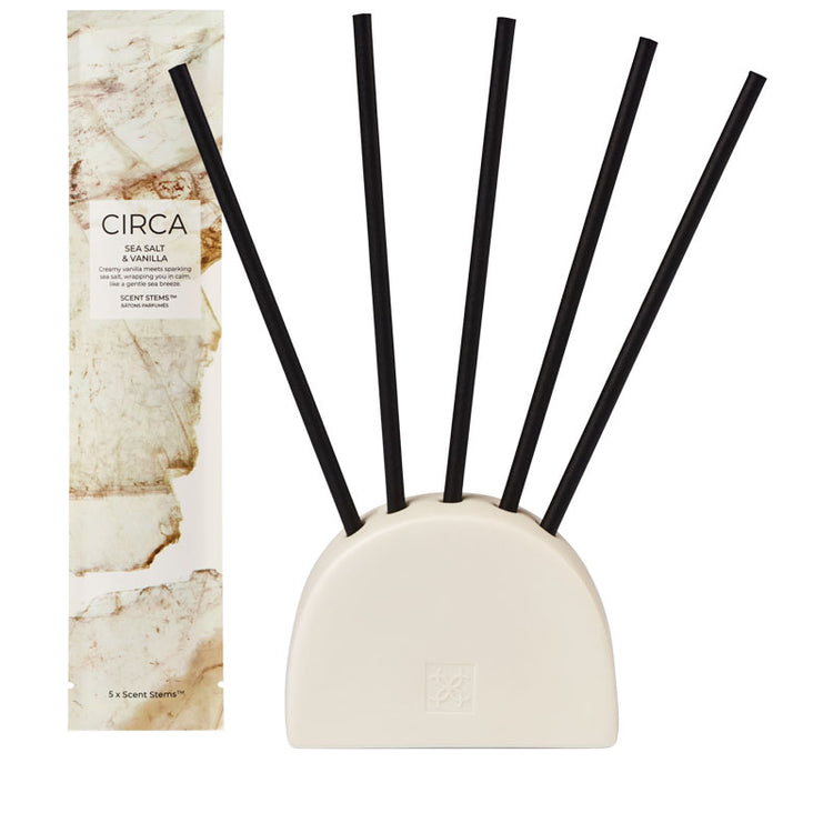 CIRCA Sea Salt & Vanilla 5 Replacement Scent Stems