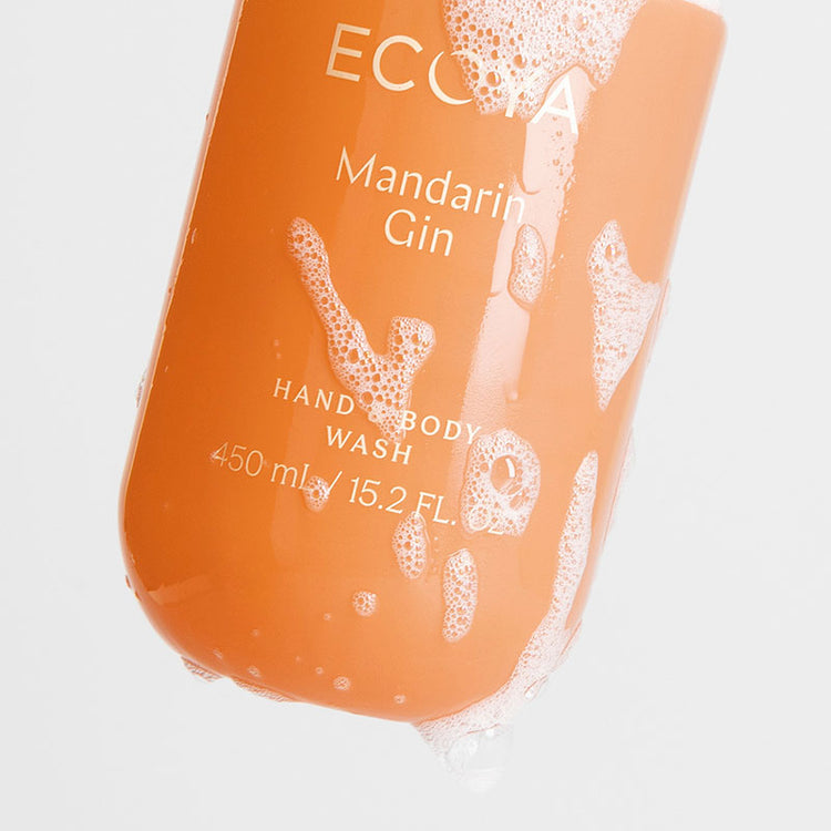 Ecoya Hand & Body Wash - Mandarin Gin 450ml