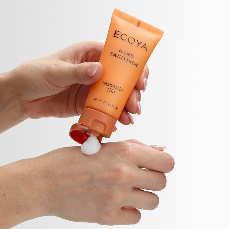 Ecoya Hand Sanitiser - Mandarin Gin 40ml