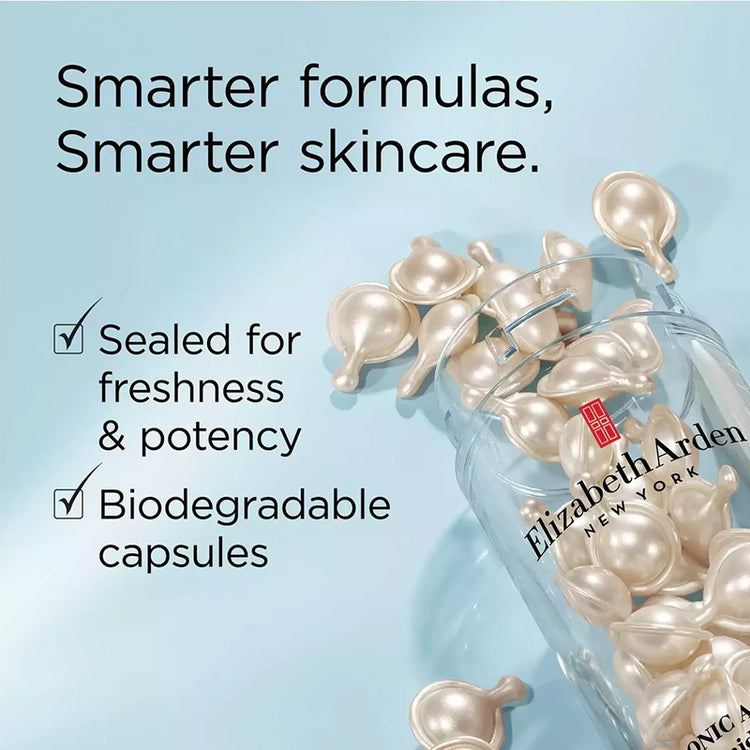 Elizabeth Arden Hyaluronic Acid + Peptides Ceramide Capsules Hydra-Plumping Serum 60 pieces
