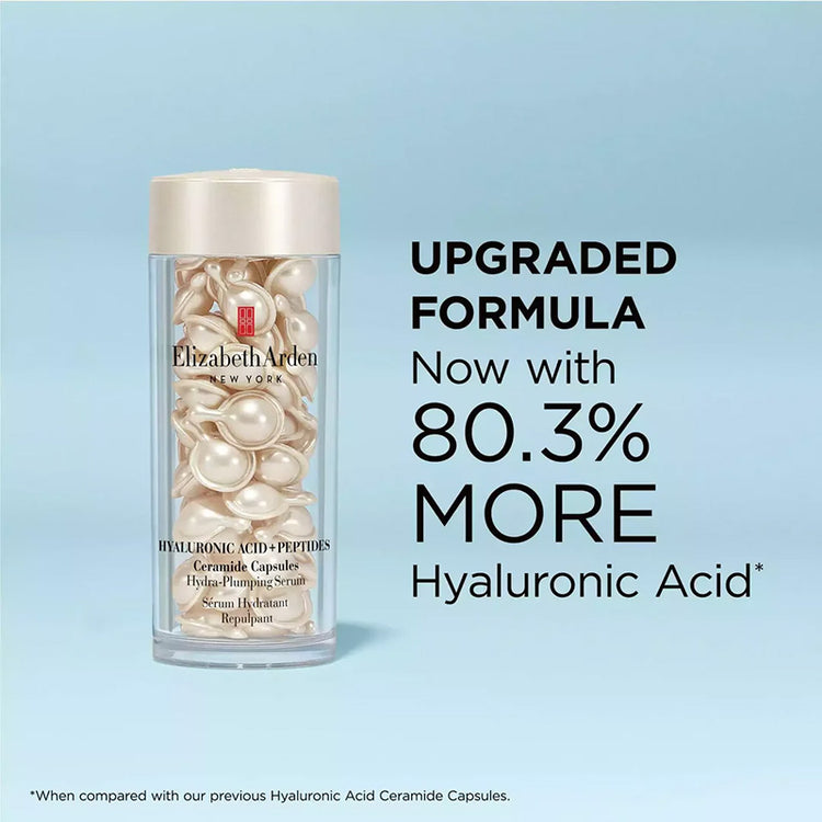 Elizabeth Arden Hyaluronic Acid + Peptides Ceramide Capsules Hydra-Plumping Serum 60 pieces