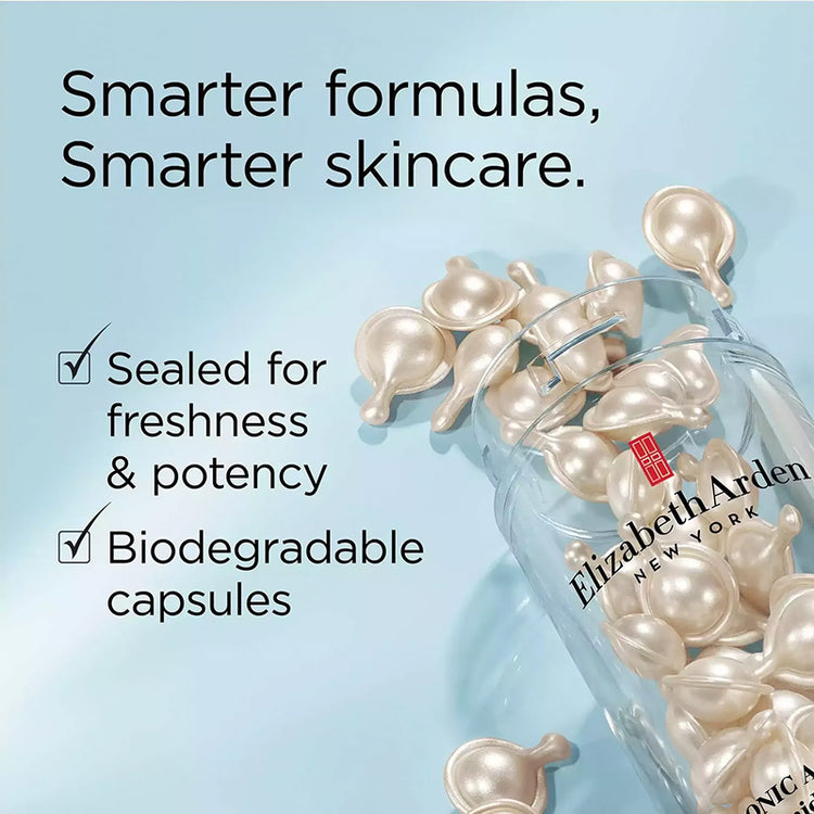 Elizabeth Arden Hyaluronic Acid + Peptides Ceramide Capsules Hydra-Plumping Serum 90 pieces