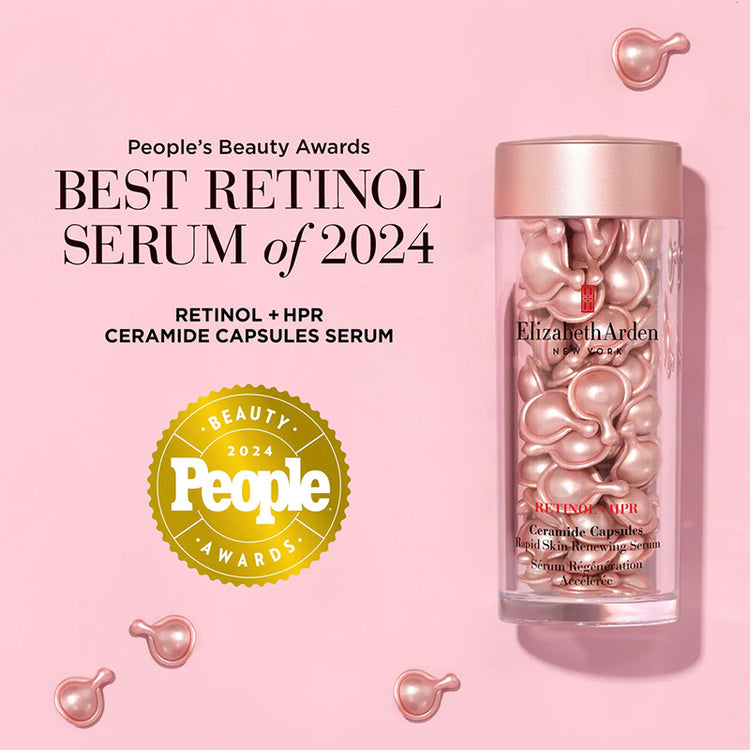 Elizabeth Arden Retinol + HPR Ceramide Capsules Rapid Skin Renewing Serum 90 Pieces