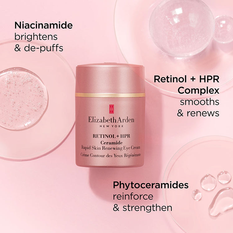 Elizabeth Arden Retinol + HPR Ceramide Rapid Renewing Eye Cream 15ml