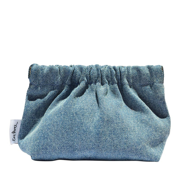 Ere Perez Denim Snap Pouch