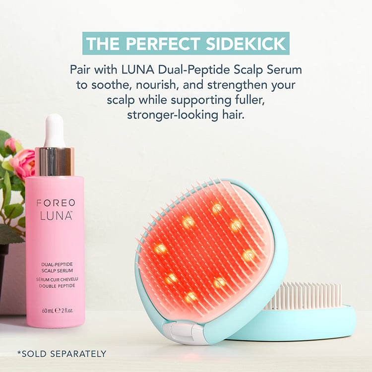 FOREO FLIP Play Advanced LED Light Hairbrush - Ice Ice Baby!