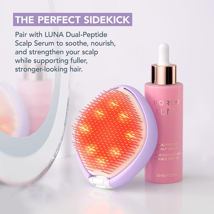 FOREO FLIP Play Advanced LED Light Hairbrush - I Lilac You!