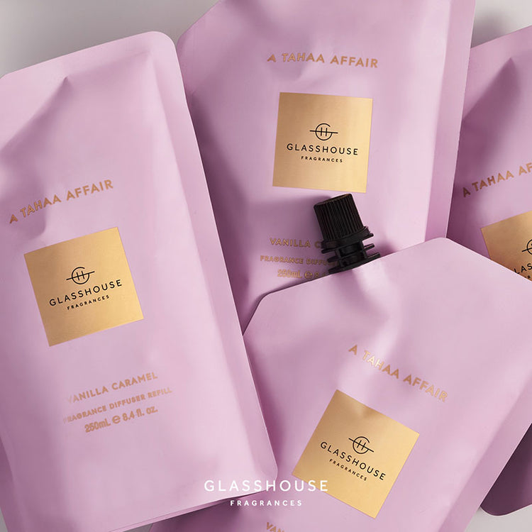 GLASSHOUSE FRAGRANCES A Tahaa Affair 250ml Diffuser Refill Pouch