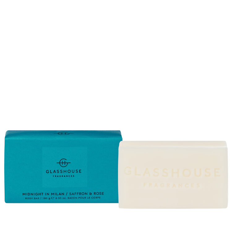 GLASSHOUSE FRAGRANCES Midnight in Milan 180g Body Bar