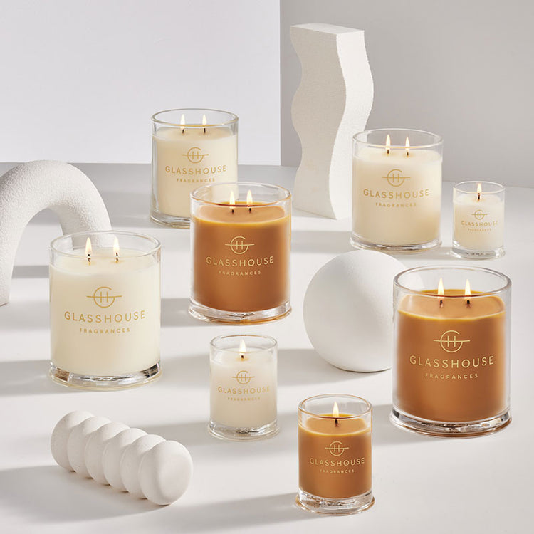 GLASSHOUSE FRAGRANCES Music City Magic 380g Triple Scented Soy Candle