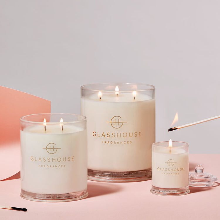 GLASSHOUSE FRAGRANCES Music City Magic 60g Triple Scented Soy Candle