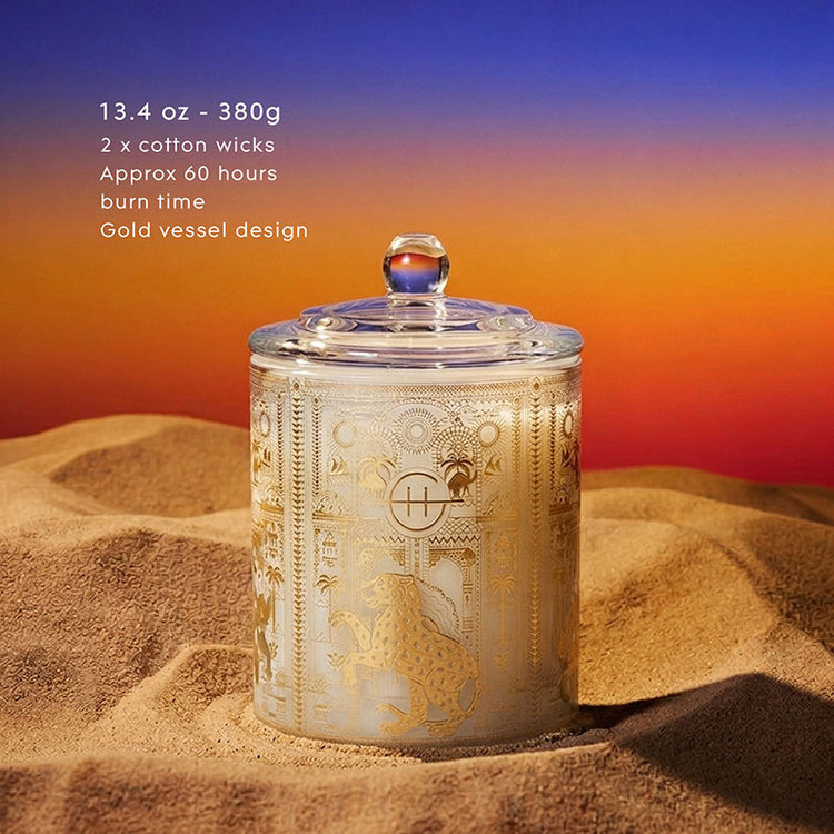 GLASSHOUSE FRAGRANCES Oasis Mirage 380g Triple Scented Soy Candle