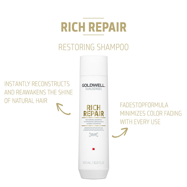 Goldwell Dualsenses Rich Repair Restoring Shampoo 300ml