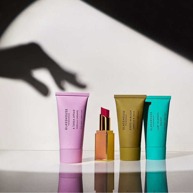 GLASSHOUSE FRAGRANCES Hand Cream Trio 30ml