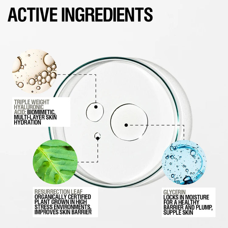 Grown Alchemist Instant Smoothing Serum: Tri-Hyaluronic Acid Serum 25ml