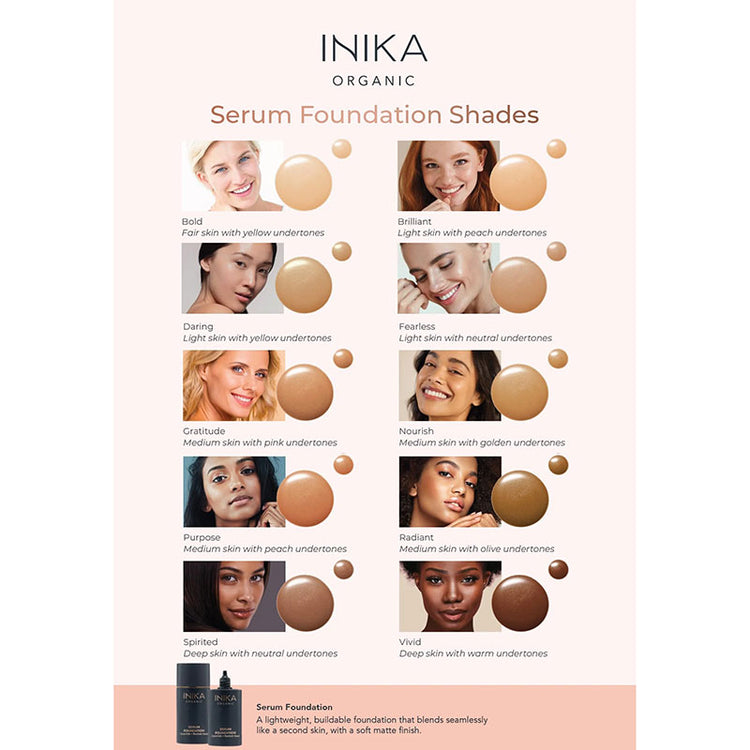 Inika Organic Serum Foundation 25ml