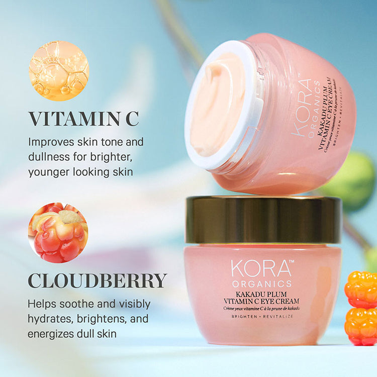 KORA Organics Kakadu Plum Vitamin C Eye Cream Refill Pod 15ml