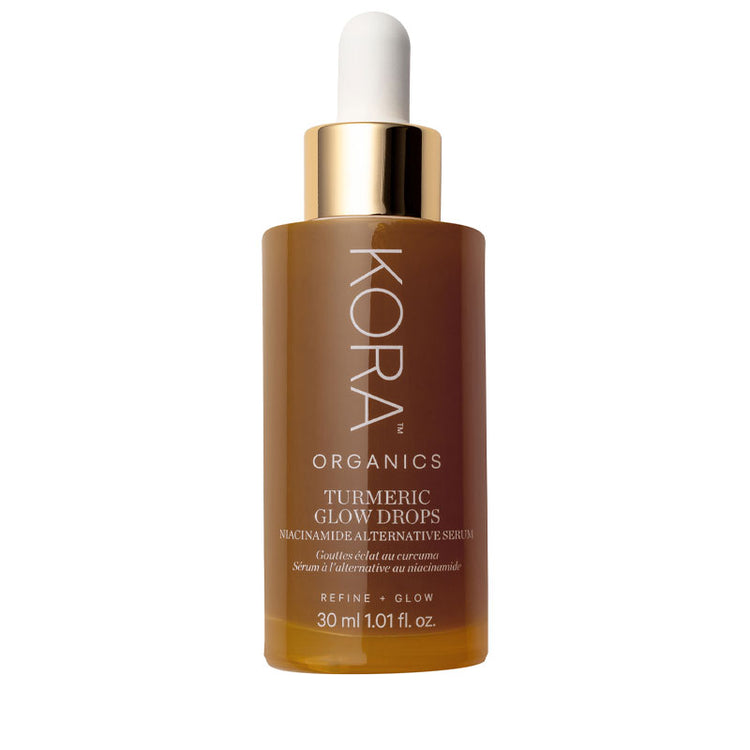 KORA Organics Turmeric Glow Drops Niacinamide Alternative Serum 30ml