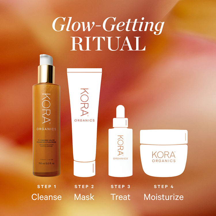 KORA Organics Turmeric Glow Foaming Cleanser 150ml