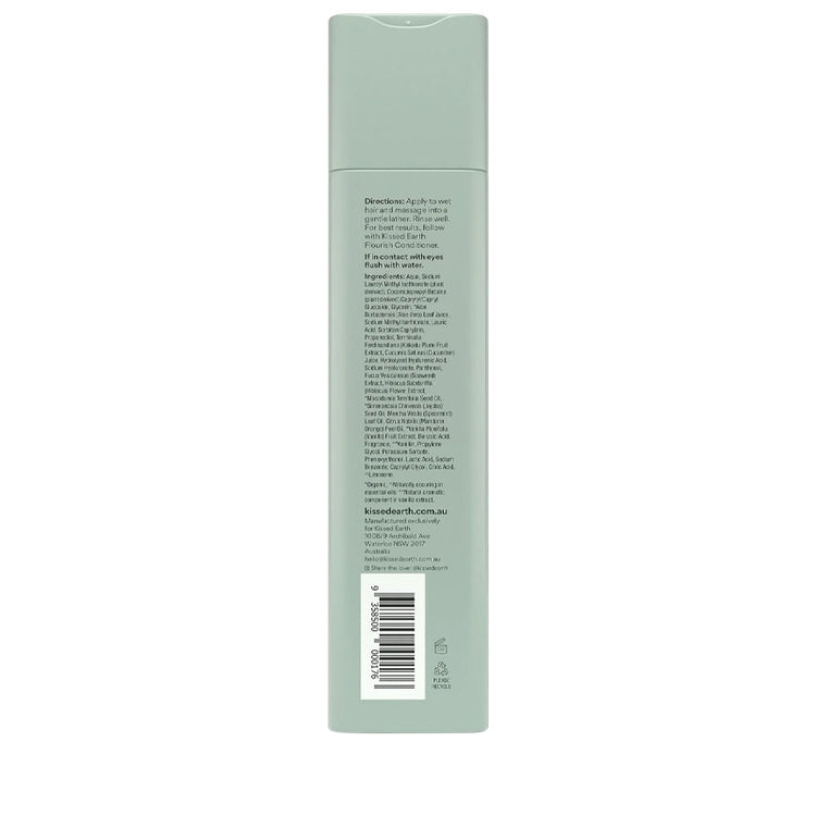 Kissed Earth Flourish Cleansing Botanical Shampoo 330ml