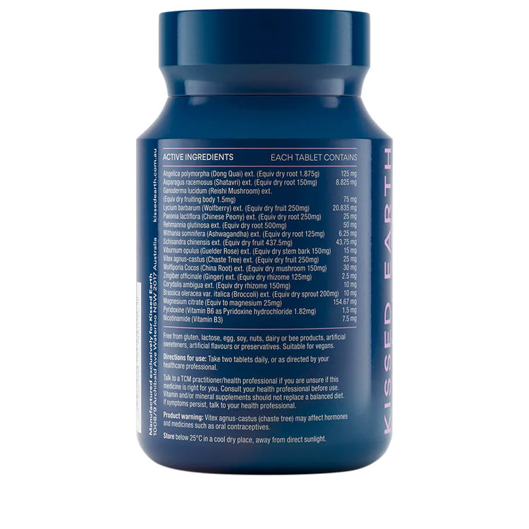 Kissed Earth PMS & Hormone (60 capsules)