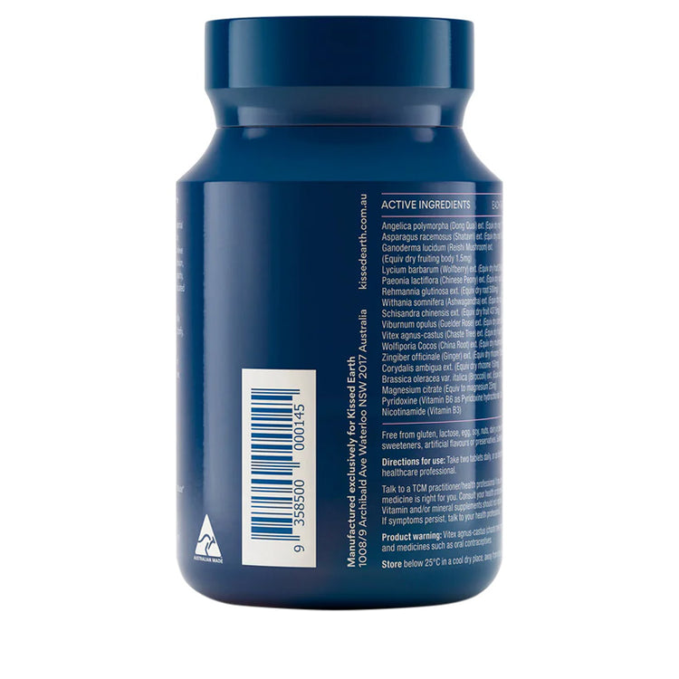 Kissed Earth PMS & Hormone (60 capsules)