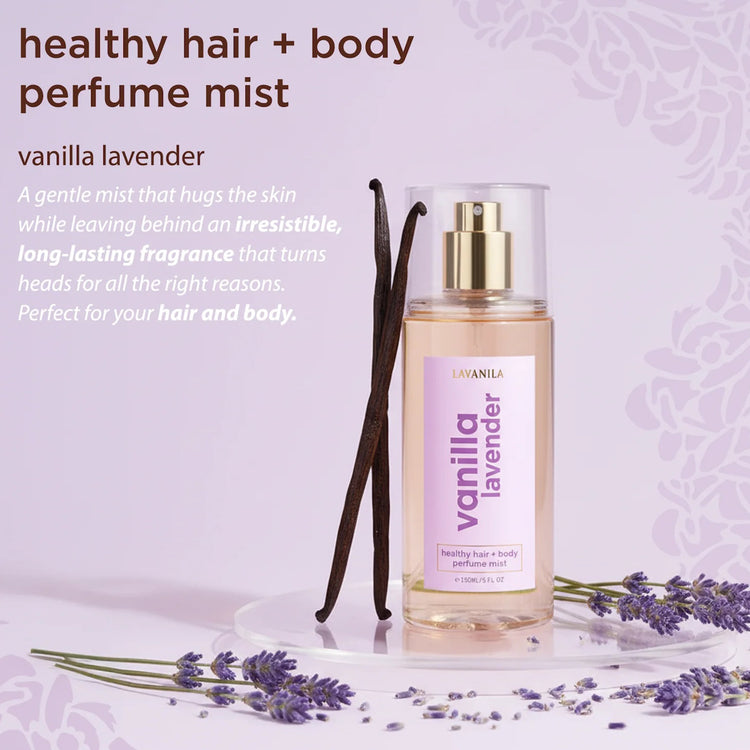 LAVANILA Healthy Hair and Body Mist Vanilla Lavender 150ml