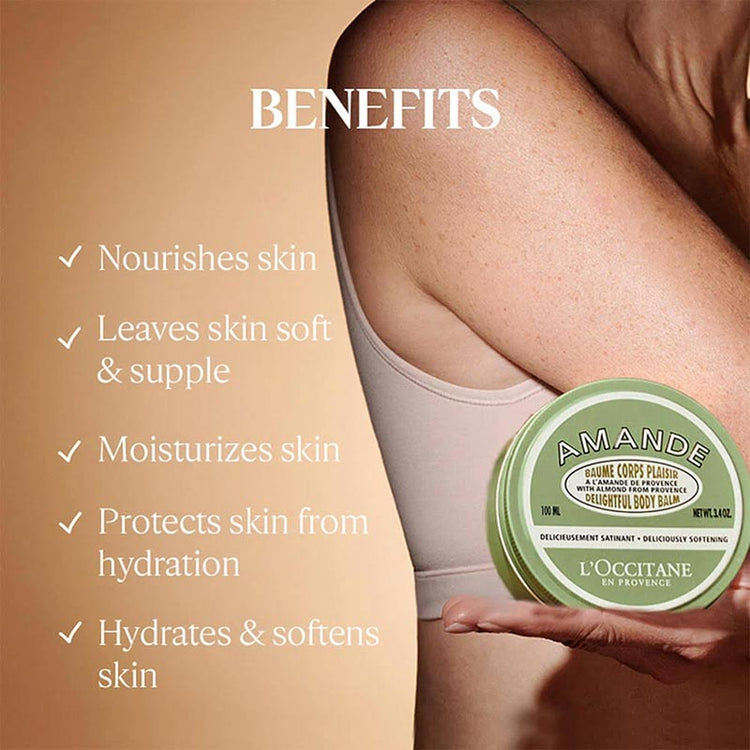 L'Occitane Almond Delightful Body Balm 100ml