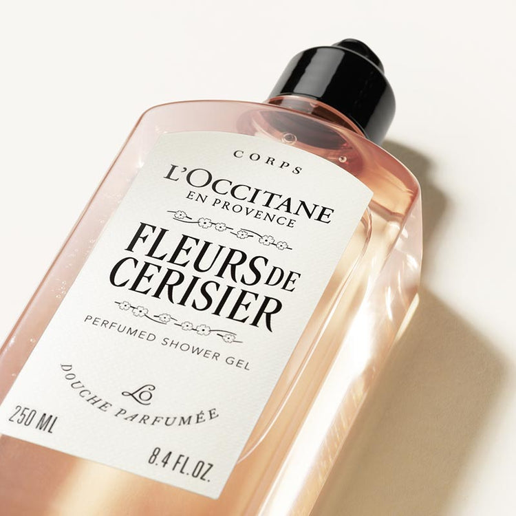 L'Occitane Cherry Blossom Bath & Shower Gel 250ml