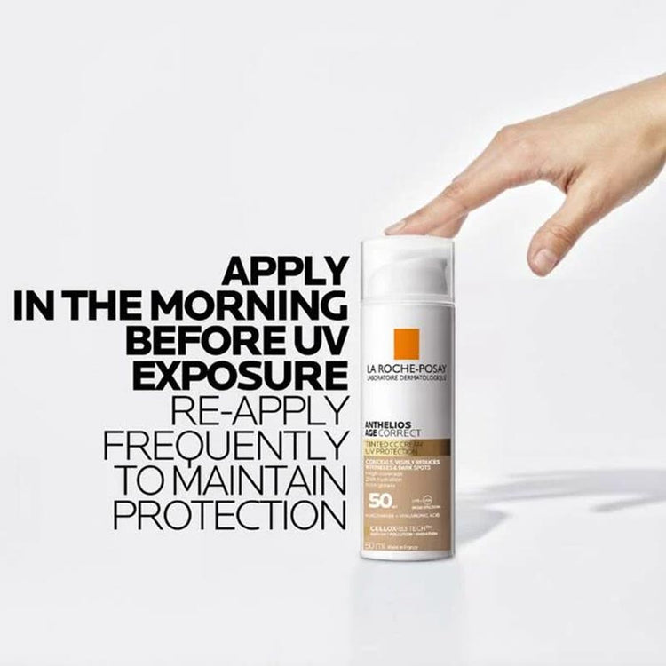 La Roche Posay Anthelios Age Correct Tinted CC Cream SPF50+ 50ml