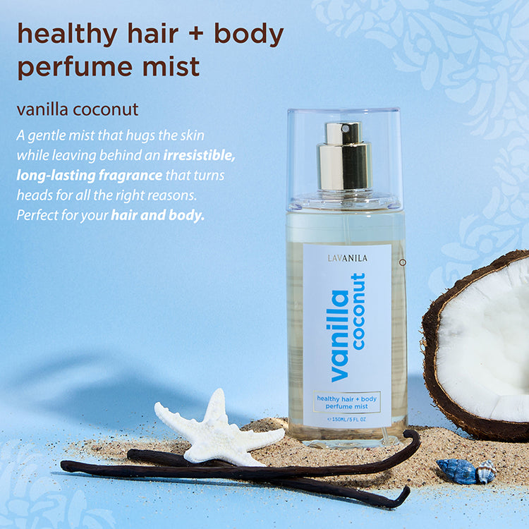 LAVANILA Healthy Hair and Body Mist Vanilla Coconut 150ml