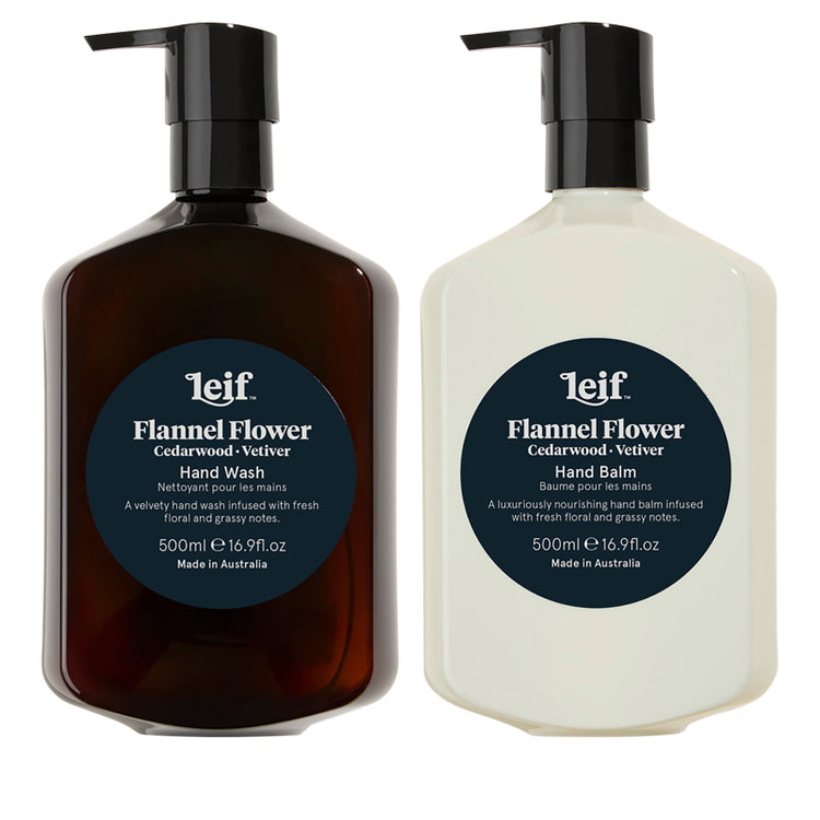 Leif Flannel Flower Hand Duo (Large)