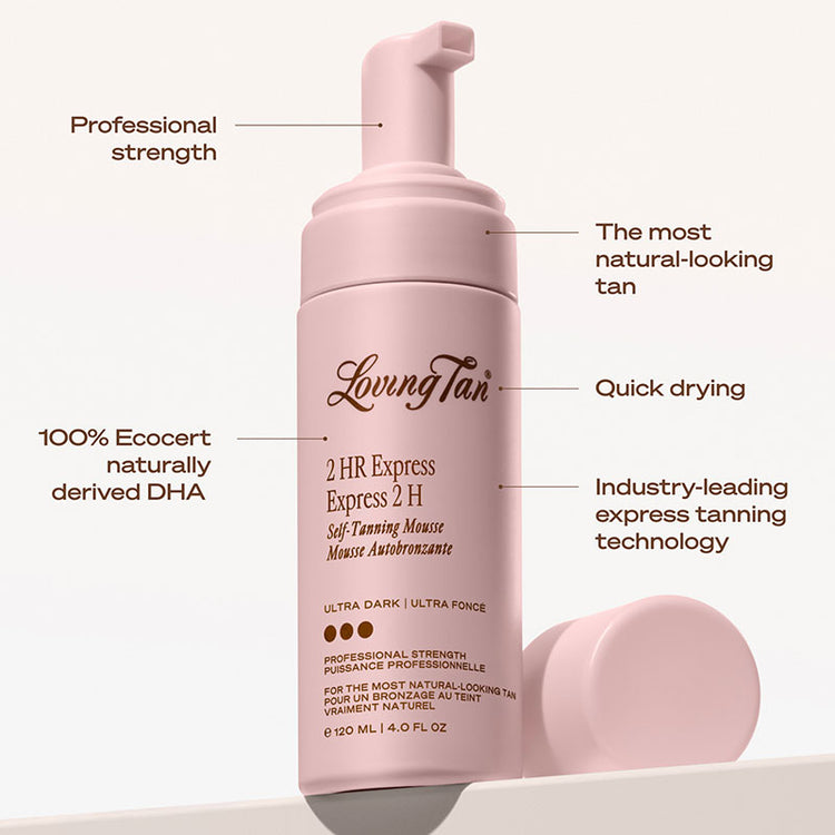 Loving Tan 2 HR Express Self-Tanning Mousse Ultra Dark 120ml